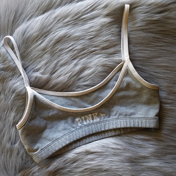 PINK Victoria's Secret Other - Rare Vintage Gray VS PINK Sports Bra XS